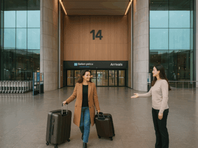 Empfang vom Flughafen Istanbul und Transfer zum Hotel